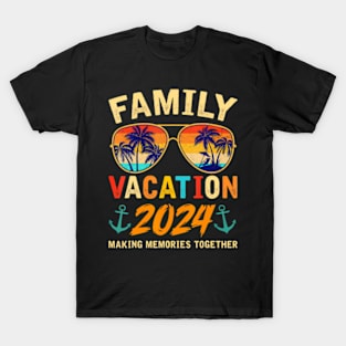 Family Vacation 2024 Beach Matching Summer Vacation 2024 T-Shirt